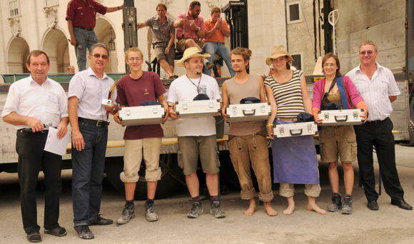 gruppenaufnahmegewinner